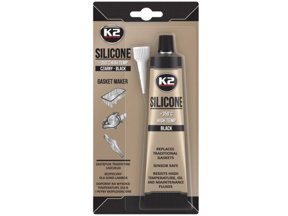 K2 SILIKONS HERMETIKIS MELNS 10700 85gr K2 SILIKONS HERMETIKIS MELNS 10700 85gr