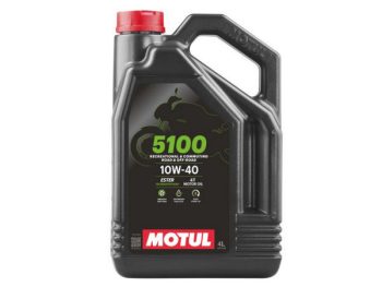 Eļļa motocikliem Motul 5100 Ester 4T 10W40 4L