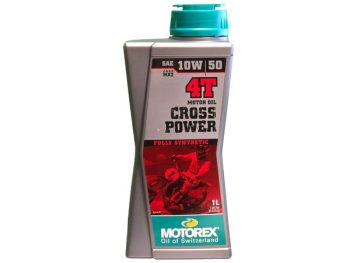 Motorex Cross Power 10W50 4T moto eļļa 1L