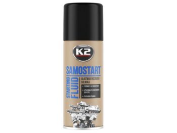 Dzinēja iedarbināšanas aerosols (ēteris) vieglākai dzinēja palaišanai aukstā laikā, STARTA GĀZE "SAMOSTART" 400ML