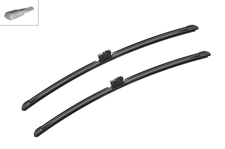 Stikla tīrītāja slotiņas priekšējās Bosch 3397009843 A843S Stikla tīrītāja slotiņas priekšējās Bosch 3397009843 A843S