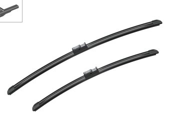 Stikla tīrītāja slotiņas priekšējās Bosch 3397118931 A931S