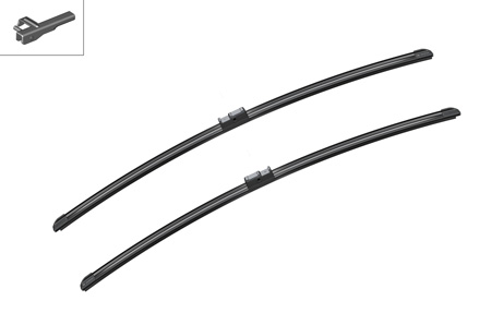 Stikla tīrītāja slotiņas priekšējās Bosch 3397118950 A950S Stikla tīrītāja slotiņas priekšējās Bosch 3397118950 A950S