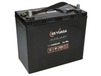 Akumulators START&STOP GS YUASA 45Ah 325A Auxilliary Backup & Specialist (Kreisais+) HJ-S46B24R
