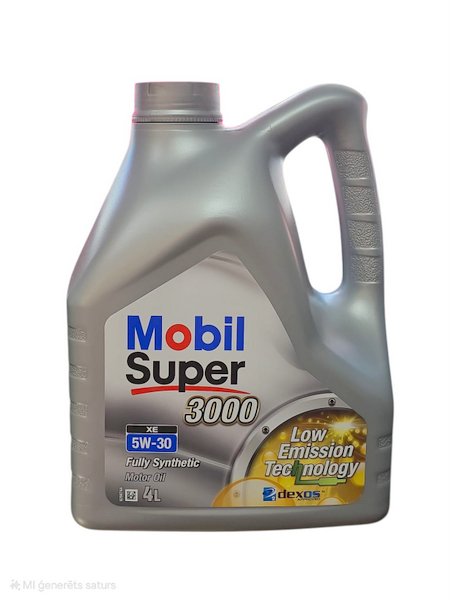 Motoreļļa 5W30 Mobil Super 3000 XE 4L Motoreļļa 5W30 Mobil Super 3000 XE 4L