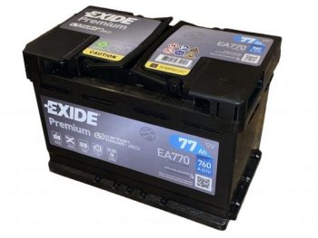 Akumulators 77Ah 760A 12V Exide Premium