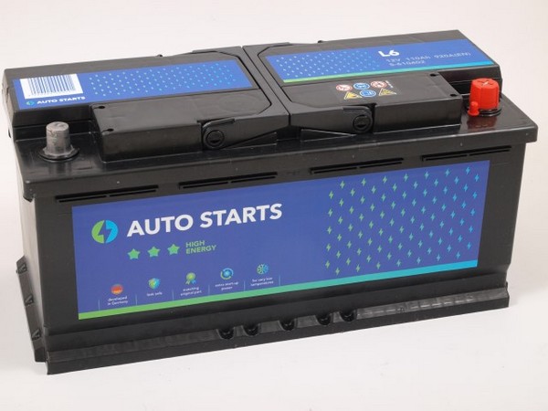 AUTO STARTS HIGH ENERGY 12V 110AH 920A AUTO STARTS HIGH ENERGY 12V 110AH 920A