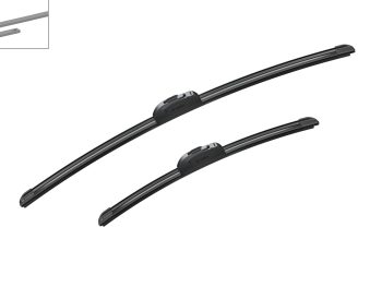 STIKLA TĪRĪTĀJA SLOTIŅAS priekšējās BOSCH 3397118907 AR601S