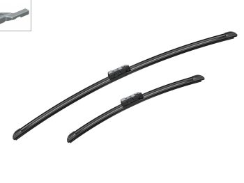 Stikla tīrītāja slotiņas priekšējās Bosch 3397007414 A414S