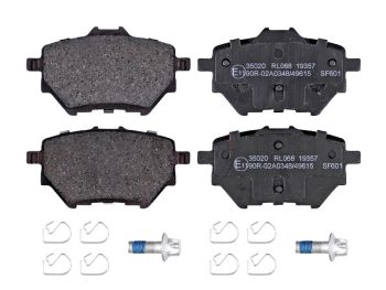 Bremžu uzlikas aizmugurējās DS DS 3, 4; CITROEN BERLINGO, C4, C5 02.13- DELPHI LP2505 (FDB4680)