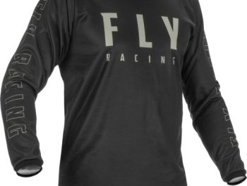 FLY RACING F-16 motokrosa-enduro krekls melns/pelēks