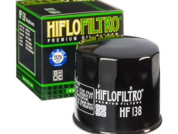 HF138 HIFLO eļļas filtrs Aprilia, Arctic cat
