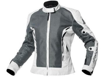 Moto jaka tekstila ADRENALINE MESHTEC LADY 2.0 PPE pelēka
