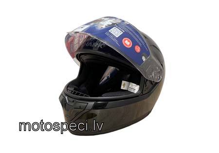 Moto ķivere slēgta tipa SHARK RIDILL 2 melna, spīdīga Moto ķivere slēgta tipa SHARK RIDILL 2 melna, spīdīga - Image 2