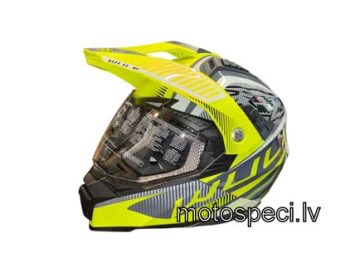 Moto ķivere ENDURO WULFSPORT OPTIMA dzeltena