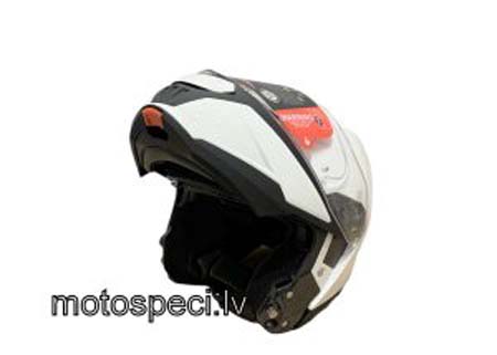 Moto ķivere ar paceļamu žokli SMK GULLWING Balta Moto ķivere ar paceļamu žokli SMK GULLWING Balta - Image 5