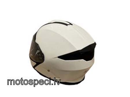 Moto ķivere ar paceļamu žokli SMK GULLWING Balta Moto ķivere ar paceļamu žokli SMK GULLWING Balta - Image 3