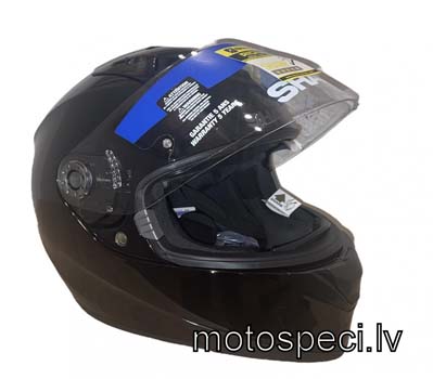 Moto ķivere slēgta tipa SHARK RIDILL I BLANK melna L Moto ķivere slēgta tipa SHARK RIDILL I BLANK melna L - Image 2