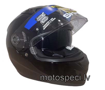 Moto ķivere slēgta tipa SHARK RIDILL I BLANK melna L Moto ķivere slēgta tipa SHARK RIDILL I BLANK melna L - Image 5