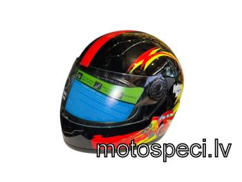 Moto ķivere bērnu Abiwa Helmets Cars 8899008
