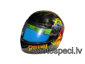 Moto ķivere bērnu Abiwa Helmets SPIDERMANN Melna 8899006