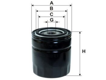 FILTRS EĻĻAS OP542 (BUGUS Q-OL353)SM114 FORD 1.9D/2.3D/2.5D 08.82-12.06