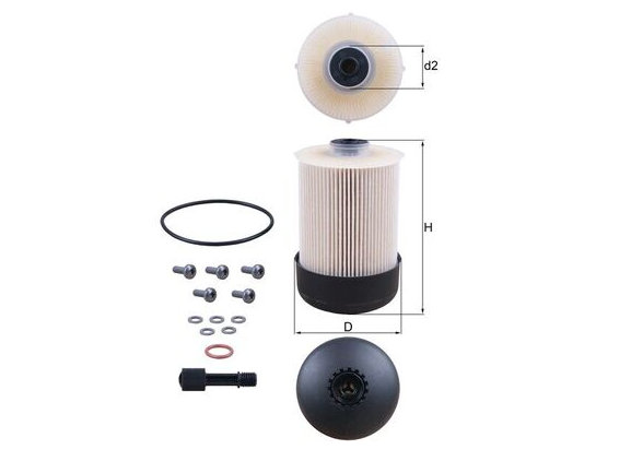 DEGVIELAS FILTRS PE815/8 (MAHLE KX338/22D) MERCEDES, FIAT, NISSAN 1.6D-2.3D DEGVIELAS FILTRS PE815/8 (MAHLE KX338/22D) MERCEDES, FIAT, NISSAN 1.6D-2.3D - Image 2