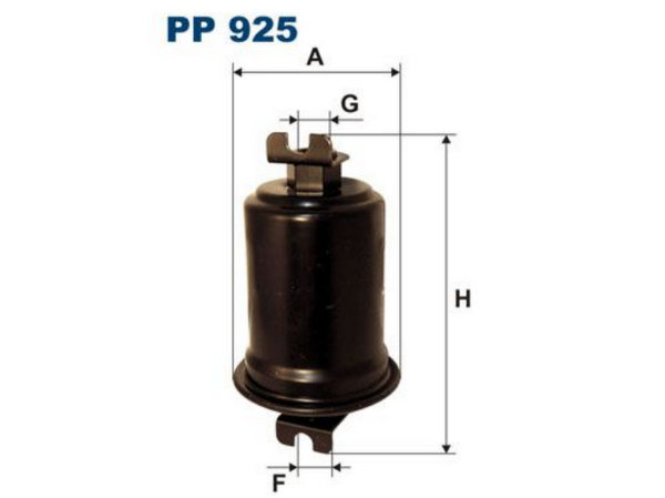 FILTRS DEGVIELAS PP925 (FILTRON PP 925) ST368, DAIHATSU, HYUNDAI, MITSUBISHI FILTRS DEGVIELAS PP925 (FILTRON PP 925) ST368, DAIHATSU, HYUNDAI, MITSUBISHI - Image 3