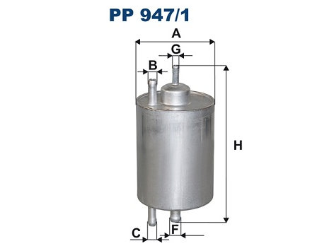 FILTRS DEGVIELAS PP947/1 (JC PREMIUM B3M009PR) MERCEDES FILTRS DEGVIELAS PP947/1 (JC PREMIUM B3M009PR) MERCEDES - Image 2