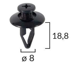 ROMB16858 7.9mm STIPRINAJUMA POGA (PISTONA)