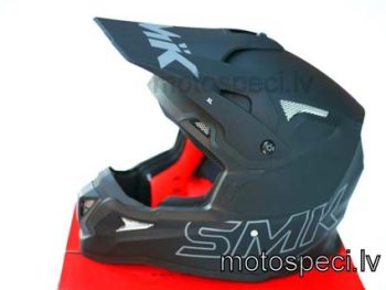 Moto ķivere SMK ALLTERRA melna/ matēta