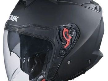 Moto ķivere atvērta tipa GTJ melna matēta