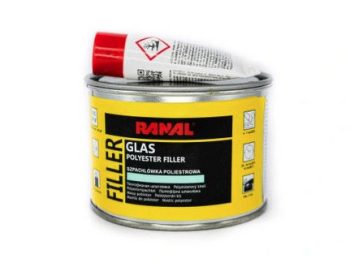 Stikla šķiedras špaktele 250G RANAL GLASS