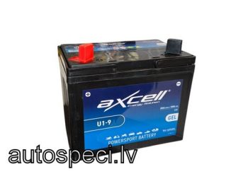 Zāles pļāvējiem traktoriem un robotiem akumulators 28Ah 300A 12V Axcell Garden GEL U1-9
