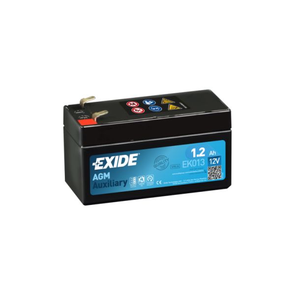 Akumulators elektrosistēmas atmiņas uzturēšanai 1.2AH (EXIDE EK013) 12V 97x43x58 Y1.2-12
