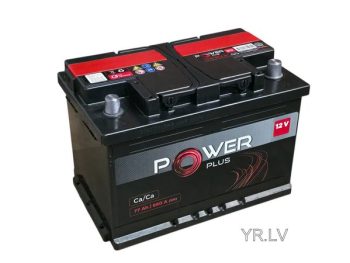 Akumulators 77Ah 680A 12V Power Plus