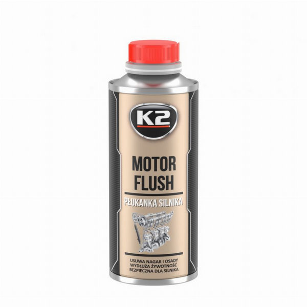 K2 MOTOR FLUSH dzinēja eļļas skalotājs pirms eļļas maiņas Motor Flush 250ml K2 MOTOR FLUSH dzinēja eļļas skalotājs pirms eļļas maiņas Motor Flush 250ml