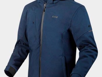 LS2 BOLTON vīriešu moto jaka softshell - zila