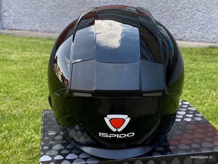 Moto ķivere slēgta tipa ISPIDO RAVEN MELNA SPĪDĪGA Moto ķivere slēgta tipa ISPIDO RAVEN MELNA SPĪDĪGA - Image 2