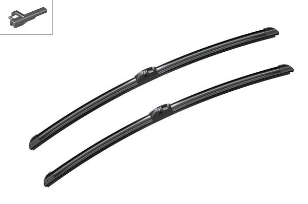 Stikla tīrītāja slotiņas priekšējās Bosch 3397009053 A053S Stikla tīrītāja slotiņas priekšējās Bosch 3397009053 A053S