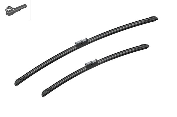 Stikla tīrītāja slotiņas priekšējās VW CADDY, TOURAN Bosch 3397007096 A096S Stikla tīrītāja slotiņas priekšējās VW CADDY, TOURAN Bosch 3397007096 A096S