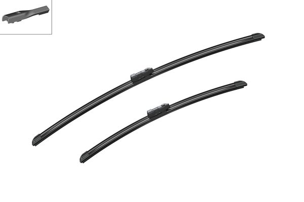 Stikla tīrītāja slotiņas priekšējās BOSCH 3397014116 A102S Stikla tīrītāja slotiņas priekšējās BOSCH 3397014116 A102S