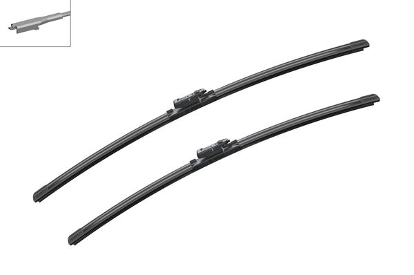 Stikla tīrītāja slotiņas priekšējās Bosch 3397007215 A215S Stikla tīrītāja slotiņas priekšējās Bosch 3397007215 A215S