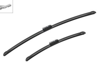 Stikla tīrītāja slotiņas priekšējās Bosch 3397014543 A543S