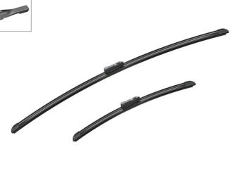 Stikla tīrītāja slotiņas priekšējās Bosch 3397007557 A557S