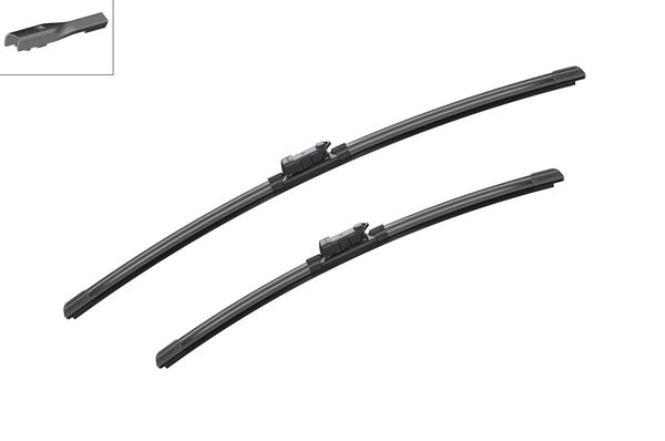 Stikla tīrītāja slotiņas priekšējās Bosch 3397007620 A620S Stikla tīrītāja slotiņas priekšējās Bosch 3397007620 A620S