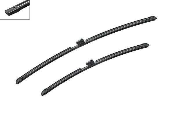 Stikla tīrītāja slotiņas priekšējās BOSCH 3397014727 A727S Stikla tīrītāja slotiņas priekšējās BOSCH 3397014727 A727S