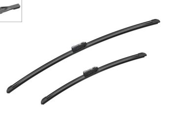 Stikla tīrītāja slotiņas priekšējās BOSCH 3397007863 A863S