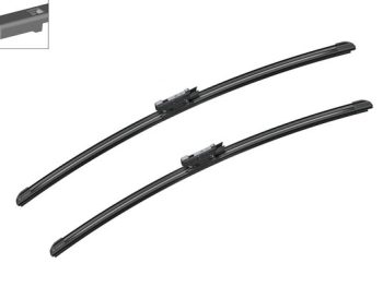 Stikla tīrītāja slotiņas priekšējās Bosch 3397118955 A955S
