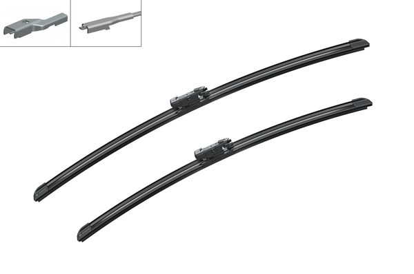Stikla tīrītāja slotiņas priekšējās Bosch 3397118966 A966S Stikla tīrītāja slotiņas priekšējās Bosch 3397118966 A966S